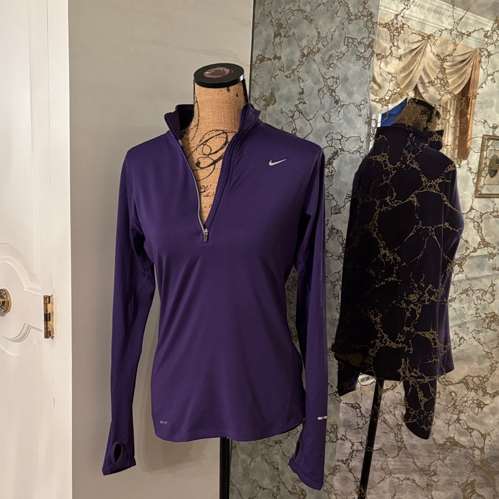 Nike Women's Purple Long Sleeve Top